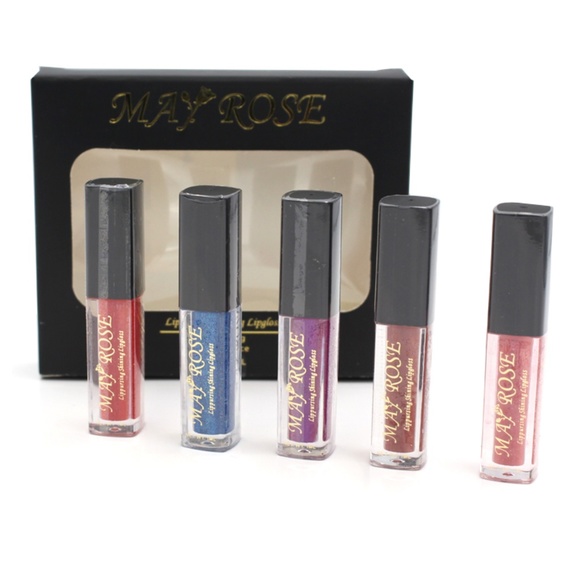 May Rose Other - Gift Set 5 mini Glittering long lasting lip sticks